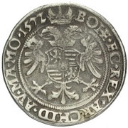 ½ Gulden/30 Kreuzer - Maximilian II Kuttenberg, Bohemia, 1565-1573 reverse image