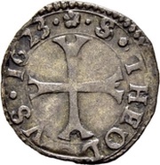 Kreuzer - Hildebrand Jost, Switzerland, 1623-1625 reverse image