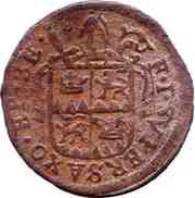 ½ Batzen - Franz-Joseph Supersaxo, Switzerland, 1708-1722 reverse image