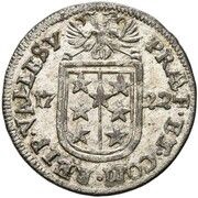Batzen - Franz Joseph Supersaxo, Switzerland, 1708-1722 reverse image
