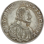 ½ Thaler - Rudolf II Joachimsthal obverse image