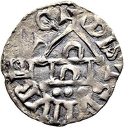 Denier - Sede Vacante obverse image