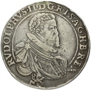 ½ Thaler - Rudolf II Joachimsthal obverse image