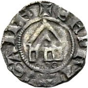 Denier - Guillaume de Monthonay obverse image