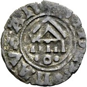 Denier - Guillaume de Challant obverse image
