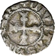 Denier - Jean de Prangins, Switzerland, 1433-1440 reverse image
