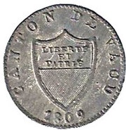 2½ Rappen obverse image
