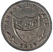 2​½ Rappen obverse image