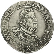 ½ Thaler - Matthias II Kuttenberg obverse image