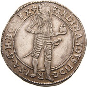 ½ Thaler - Ferdinand II Joachimsthal obverse image