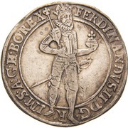 ½ Thaler - Ferdinand II Kuttenberg obverse image