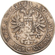 ½ Thaler - Ferdinand II Kuttenberg, Bohemia, 1623-1634 reverse image
