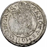 10 Schilling, Switzerland, 1602 reverse image