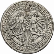 Thaler, Switzerland, 1565 reverse image