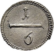 ⅙ Assis, Switzerland, 1701-1745 reverse image