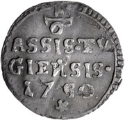 ⅙ Assis, Switzerland, 1746-1767 reverse image