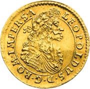 ¼ Ducat - Leopold I Prague obverse image