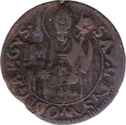 Schilling, Switzerland, 1709 reverse image