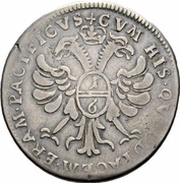 ⅙ Thaler, Switzerland, 1692 reverse image