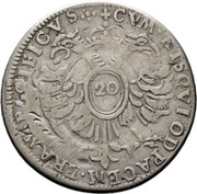 20 Kreuzer, Switzerland, 1692-1694 reverse image