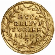 ½ Ducat Trade Coinage, Switzerland, 1692 reverse image