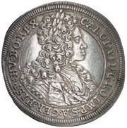 ½ Thaler - Charles VI Kuttenberg obverse image