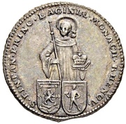 Ducat - Gerold II von Zurlauben Off-Metal Strike reverse image