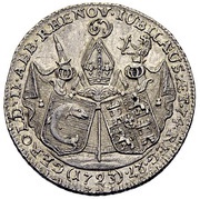 2 Ducats - Gerold II von Zurlauben Off-Metal Strike obverse image