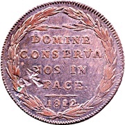 10 Batzen, Switzerland, 1812 reverse image