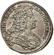 ½ Thaler - Charles VI Kuttenberg obverse image