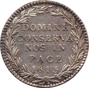 20 Batzen, Switzerland, 1813 reverse image