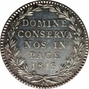 20 Batzen, Switzerland, 1813 reverse image