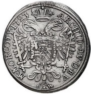 ½ Thaler - Charles VI Kuttenberg reverse image