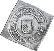 ½ Batzen Klippe; 2½ batzen weight obverse image