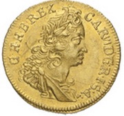¼ Ducat - Charles VI Prague obverse image