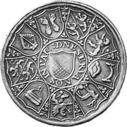 2 Thalers, Switzerland, 1559 reverse image