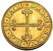 Goldkrone Large shield, Switzerland, 1554-1577 reverse image