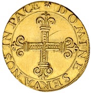 Goldkrone Small shield, Switzerland, 1560 reverse image
