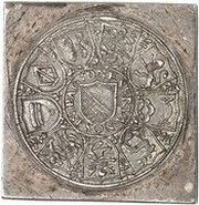 3 Thalers Klippe, Switzerland, 1559 reverse image