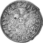 ½ Dicken "Zwölfer", Switzerland, 1608 reverse image