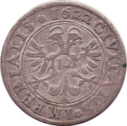 ½ Dicken, Switzerland, 1620-1622 reverse image