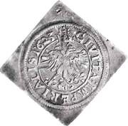 Batzen Klippe; 3 batzens weight, Switzerland, 1623-1624 reverse image