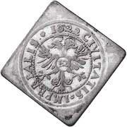 ½ Dicken Klippe; dicken weight, Switzerland, 1622 reverse image