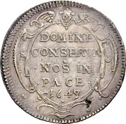 ½ Thaler, Switzerland, 1647-1649 reverse image
