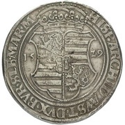 1 Thaler - Ferdinand I Joachimsthal, Bohemia, 1527-1530 reverse image
