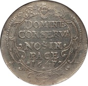 Thaler, Switzerland, 1647 reverse image