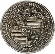 1 Thaler - Ferdinand I Joachimsthal, Bohemia, 1529 reverse image