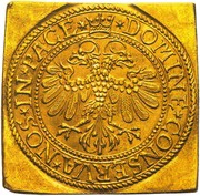 2 Ducats Klippe; 5 ducats weight, Switzerland, 1641 reverse image