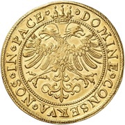4 Ducats, Switzerland, 1624 reverse image