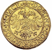 4 Ducats, Switzerland, 1641 reverse image